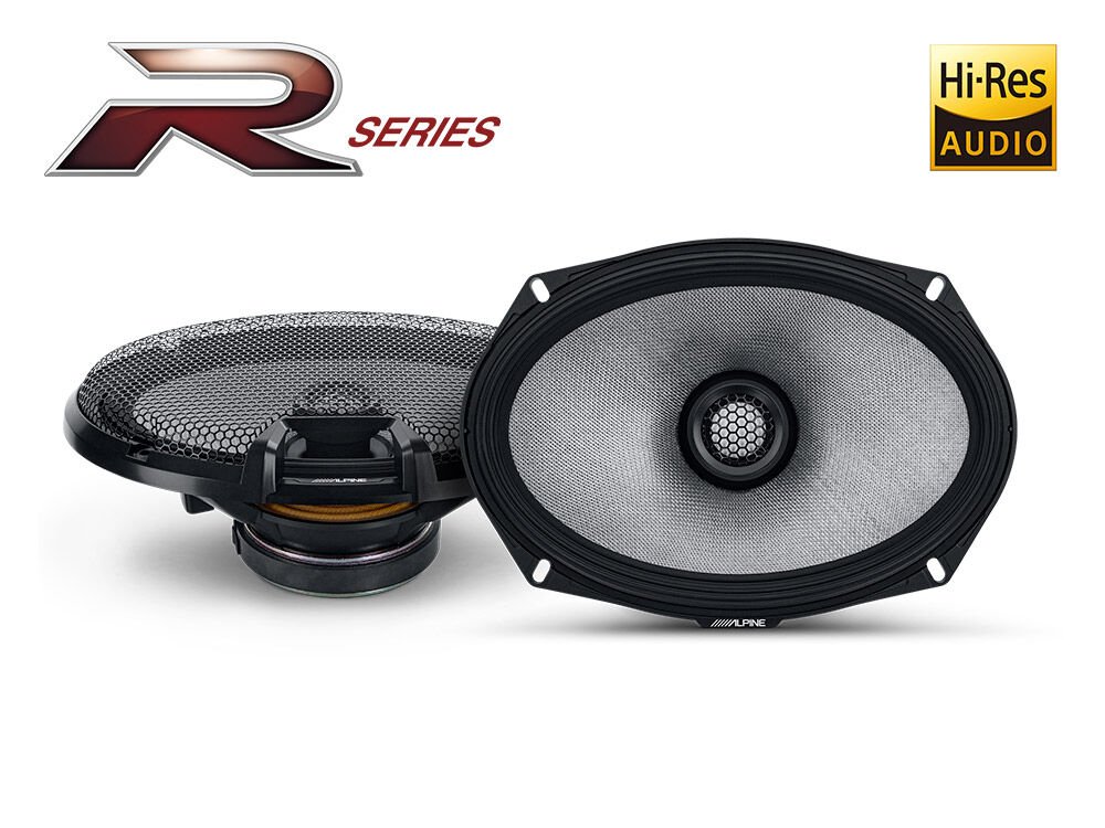 Alpine R2-S69 Hi-Res Oval Koaksiyel Hoparlör (300 Watt)