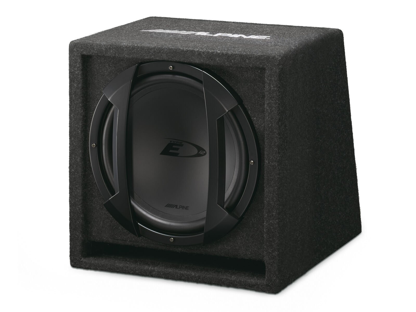 Alpine SBE-1244BR 30cm Kabinli Subwoofer (500 Watt)