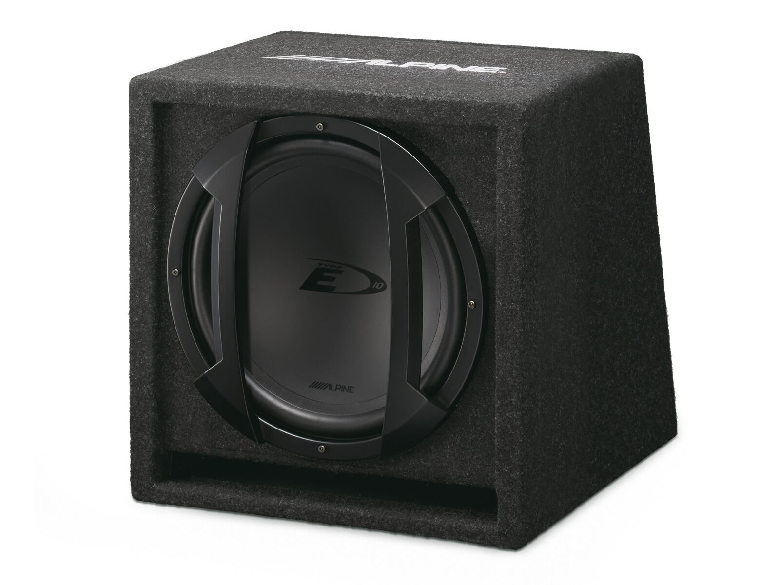 Alpine SBE-1044BR 25cm Kabinli Subwoofer (500 Watt)