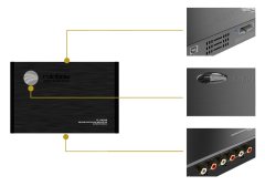 Rainbow EL-PA 200 4 Kanal DSP Amfi (200 Watt)