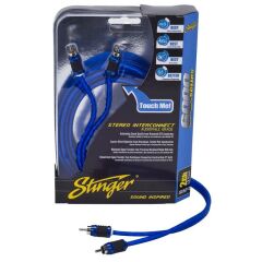 Stinger SI-623 0,9 Metre 2 Kanal RCA Kablo (Erkek - Erkek)