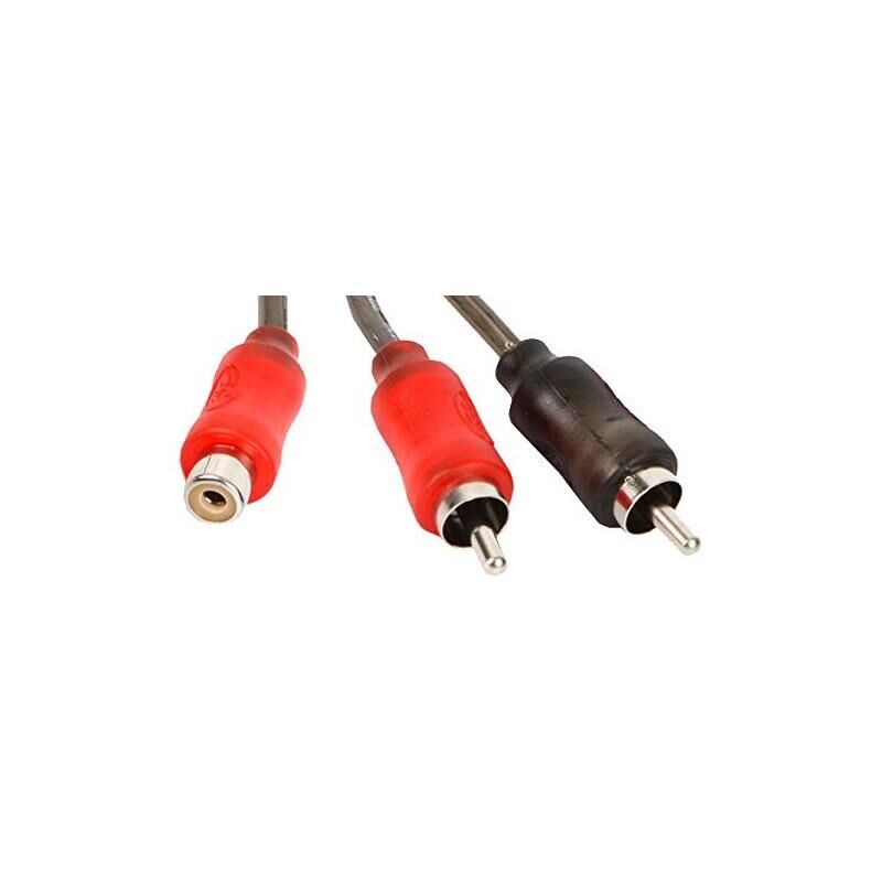 Stinger SI-12YM 20cm 2 Kanal RCA Kablo (2 Erkek- 1 Dişi)